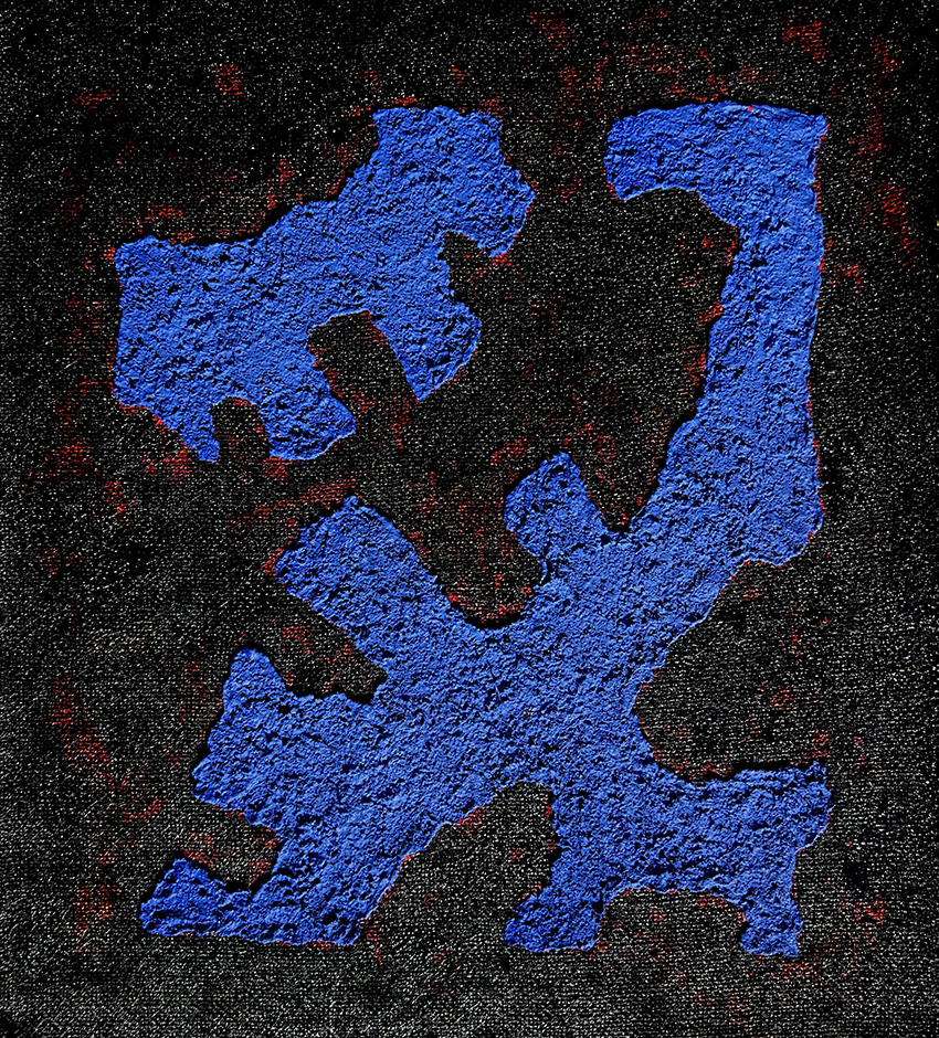 40x40 cm, mixmedia on canvas, 2024